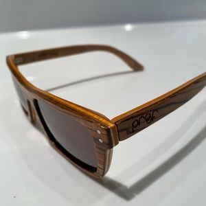 Proof Eyewear Sunglasses Wood Polarized - Walnut Boise
